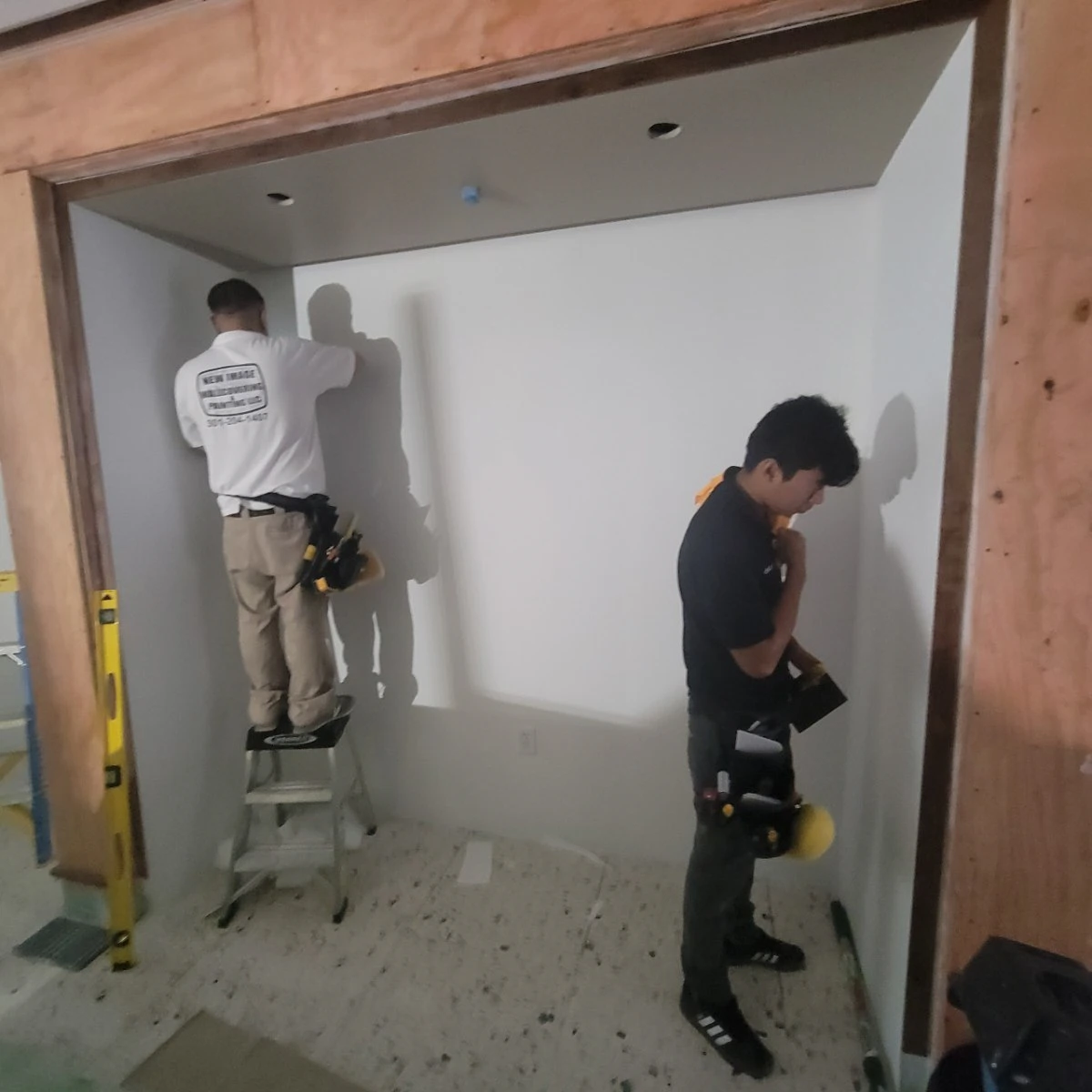 Wall surface preparation after removal